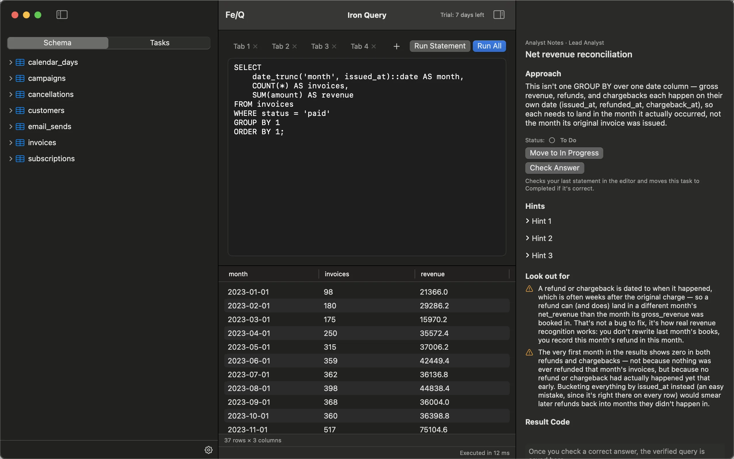 Iron Query in dark mode